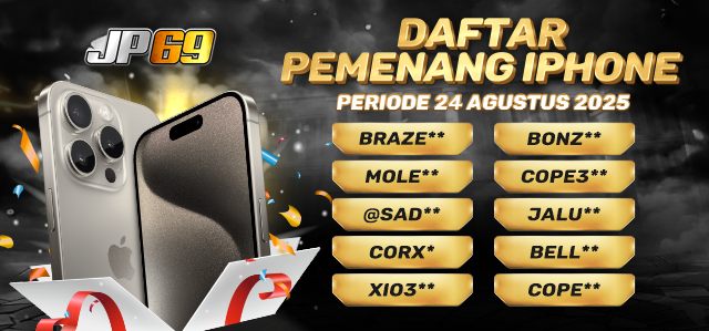 PEMENANG IPHONE MINGGU 24 AGUSTUS 2025