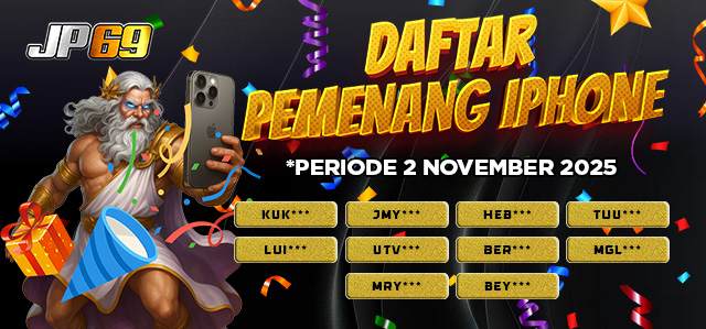 PEMENANG IPHONE MINGGU 2 NOVEMBER 2025