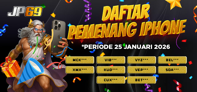 PEMENANG IPHONE MINGGU 25 JANUARI 2026